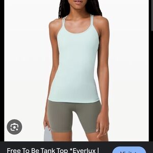 Women's Light Blue Tank Top